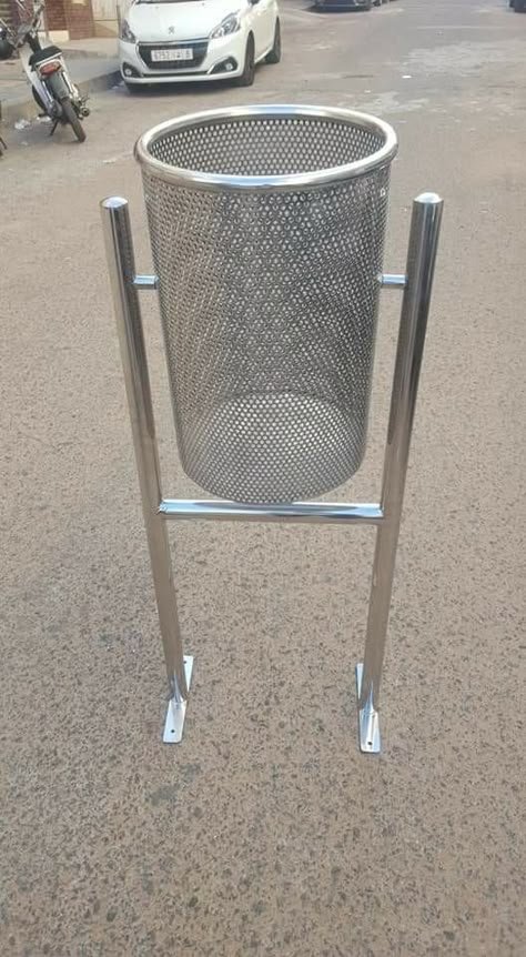 Stainless Steel Dustbins, reference design 021